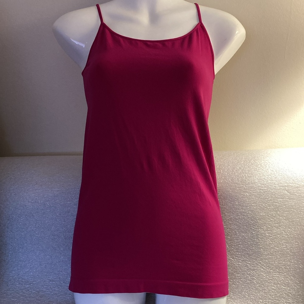Nikibiki Fuchsia Stretch Spaghetti Strap Camisole - Sz M/L
